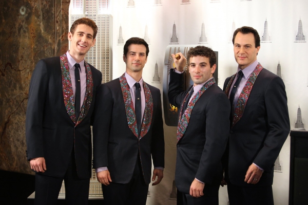 Photo Coverage: JERSEY BOYS Lighting Ceremony at the Empire State Building Image