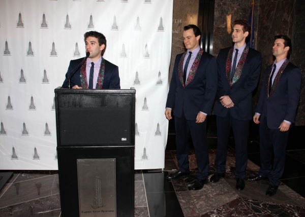Photo Coverage: JERSEY BOYS Lighting Ceremony at the Empire State Building Image