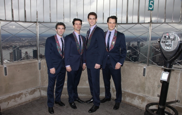 Photo Coverage: JERSEY BOYS Lighting Ceremony at the Empire State Building Image