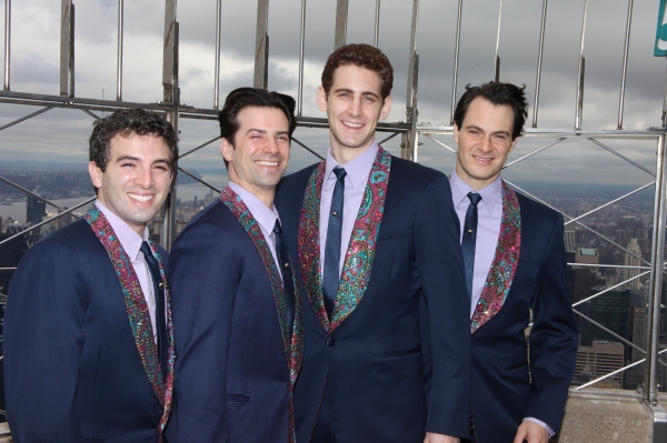 Photo Coverage: JERSEY BOYS Lighting Ceremony at the Empire State Building Image