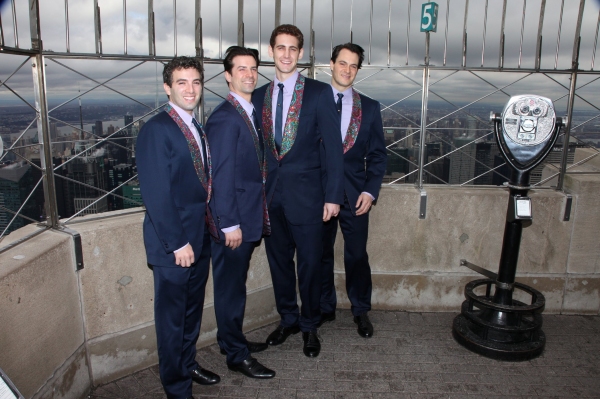 Photo Coverage: JERSEY BOYS Lighting Ceremony at the Empire State Building Image