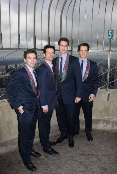 Photo Coverage: JERSEY BOYS Lighting Ceremony at the Empire State Building Image