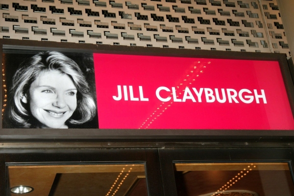 Jill Clayburgh Marquee - 