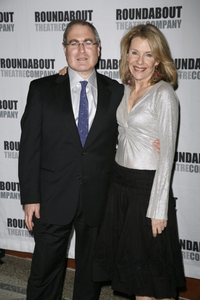 Todd Haimes & Jill Clayburgh attending A One Night Only Celebration of Roundabout's 4 Photo