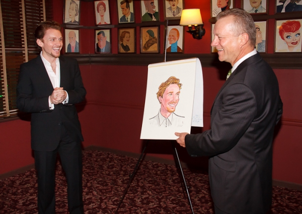 Photos: Jason Danieley Unveils Sardi's Caricature Image