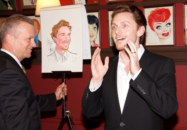 Photos: Jason Danieley Unveils Sardi's Caricature Image
