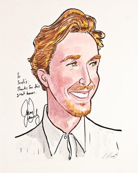 Photos: Jason Danieley Unveils Sardi's Caricature Image