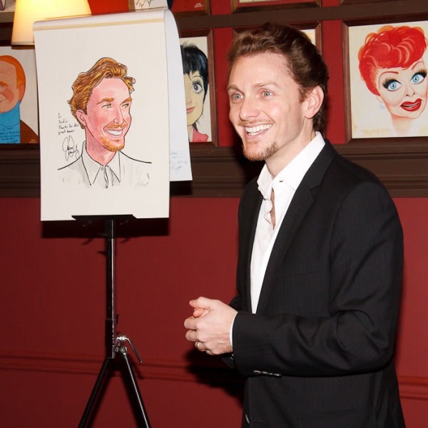 Photos: Jason Danieley Unveils Sardi's Caricature Image