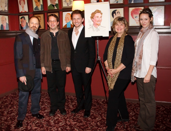 Photos: Jason Danieley Unveils Sardi's Caricature Image