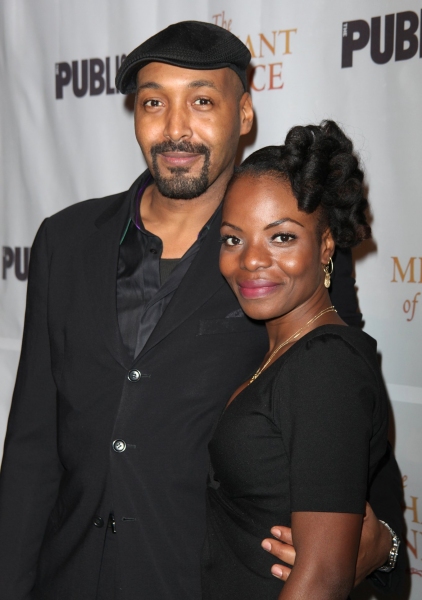 Jesse L. Martin & Marsha Stephanie Blake Photo