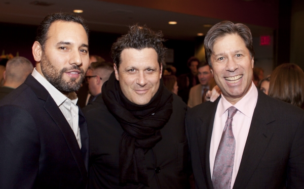 Arnold Gerber, Isaac Mizrahi and Eric Rudin Photo