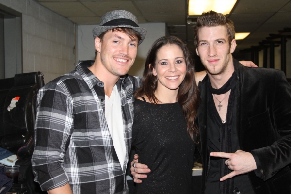 Landon Beard, Sara Schmidt and John Arthur Greene Photo