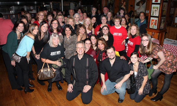 Photo Coverage: JERSEY BOYS celebrates Five Years on Broadway with Fans! Image
