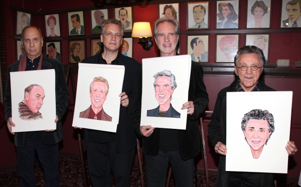 Marshall Brickman, Rick Elice, Bob Gaudio & Frankie Valli Photo