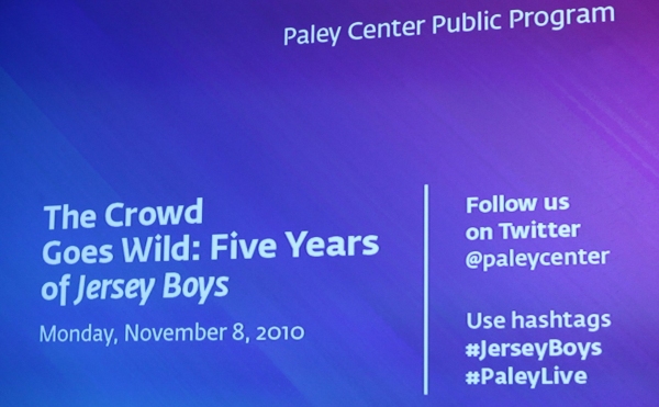 Photo Coverage: JERSEY BOYS Q & A at the Paley Center Image