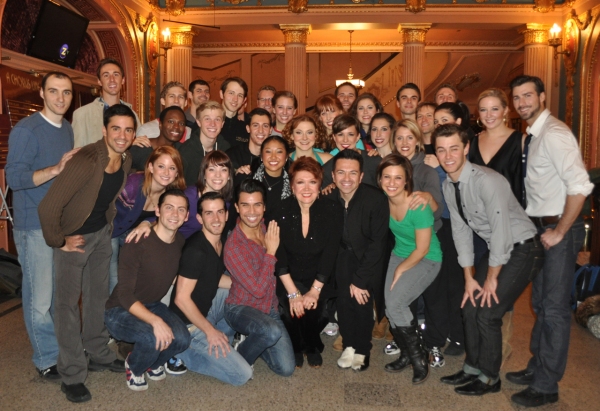 Photo Flash: Donna McKechnie Visits A CHORUS LINE Nat'l Tour Image