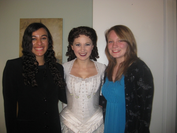 Photo Flash: High School PHANTOM Cast Visits Broadway Production Image