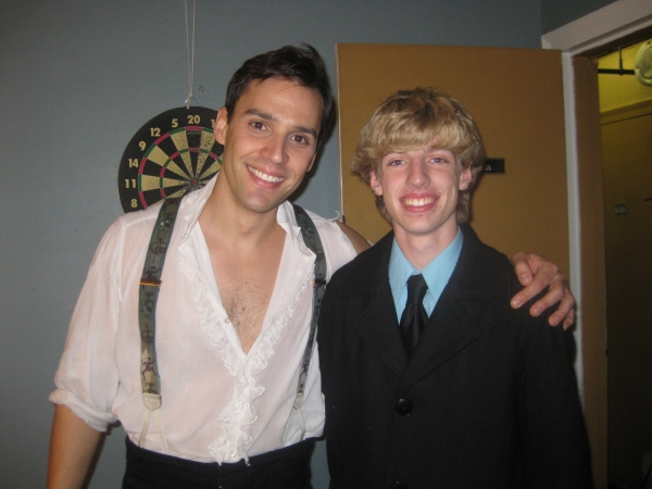 Photo Flash: High School PHANTOM Cast Visits Broadway Production Image