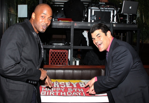 Photo Coverage: JERSEY BOYS Celebrates Five Years on Broadway at the Empire Hotel Image