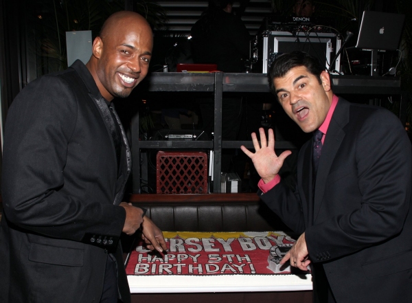 Photo Coverage: JERSEY BOYS Celebrates Five Years on Broadway at the Empire Hotel Image