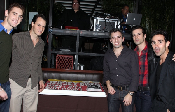 Photo Coverage: JERSEY BOYS Celebrates Five Years on Broadway at the Empire Hotel Image