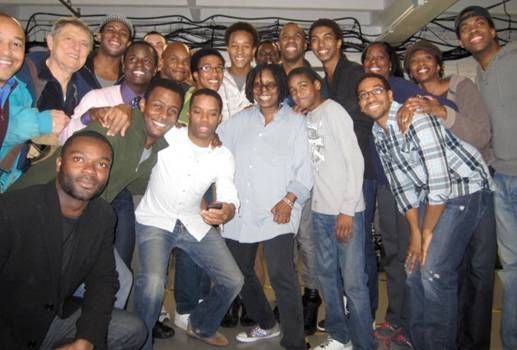 Photo Flash: Whoopi Goldberg Visits THE SCOTTSBORO BOYS! Image
