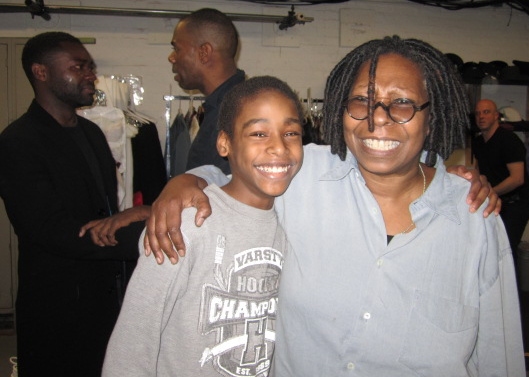 Photo Flash: Whoopi Goldberg Visits THE SCOTTSBORO BOYS! Image
