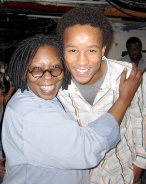 Photo Flash: Whoopi Goldberg Visits THE SCOTTSBORO BOYS! Image