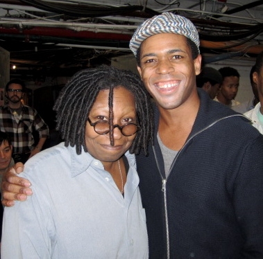 Photo Flash: Whoopi Goldberg Visits THE SCOTTSBORO BOYS! Image