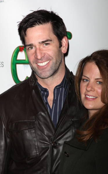 Matt Walton from the soap opera 'One Life To Live' and his wife Alecia Hurs Photo