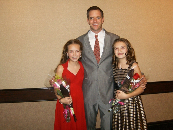 Livvie Goble, Jeff Diebold and Grace Goble Photo