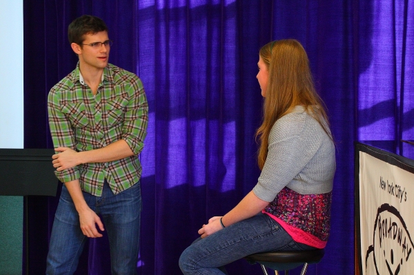 Photo Flash: Kyle Dean Massey Mentors at BAA Image