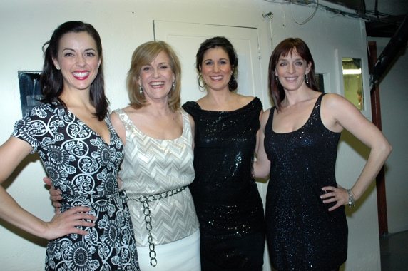 Erin Denman, Karen Mason, Stephanie J. Block and Julia Murney Photo