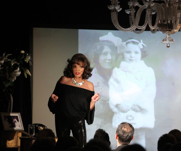 Photo Coverage: Joan Collins in Performance at Feinstein's Image