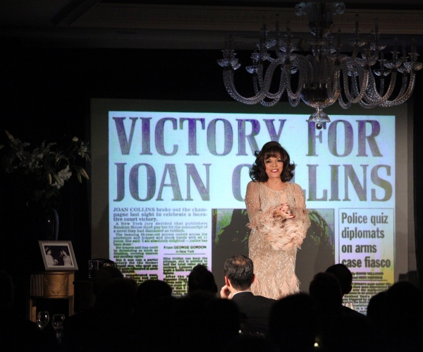 Photo Coverage: Joan Collins in Performance at Feinstein's Image