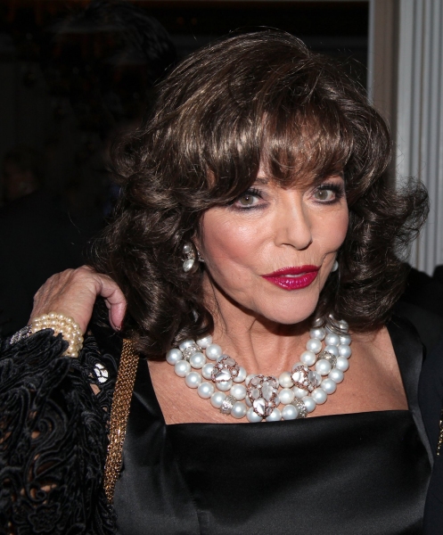 Photo Coverage: Joan Collins Celebrates Feinstein's Opening Image
