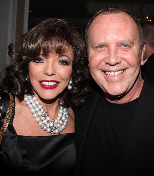 Photo Coverage: Joan Collins Celebrates Feinstein's Opening Image