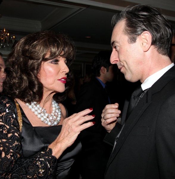 Photo Coverage: Joan Collins Celebrates Feinstein's Opening Image