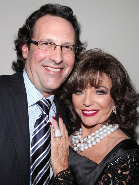 Photo Coverage: Joan Collins Celebrates Feinstein's Opening Image
