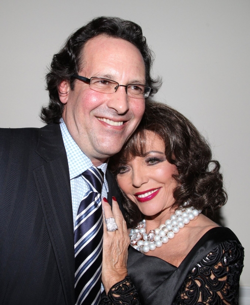 Photo Coverage:  Joan Collins Celebrates Feinstein's Opening 