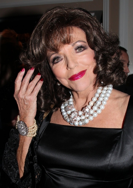 Photo Coverage: Joan Collins Celebrates Feinstein's Opening Image