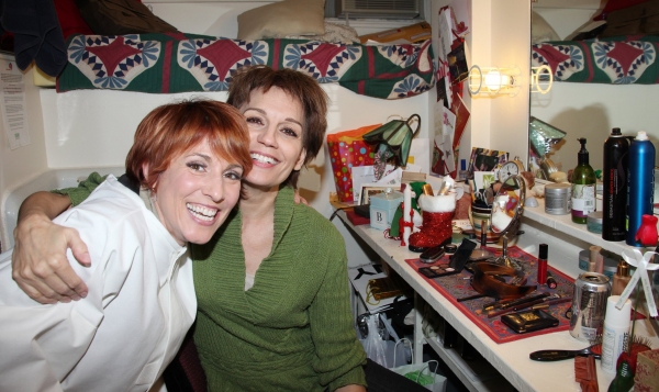 Lisa Gajda (Gypsy Robe Recipient for Elf) & Beth Leavel Photo
