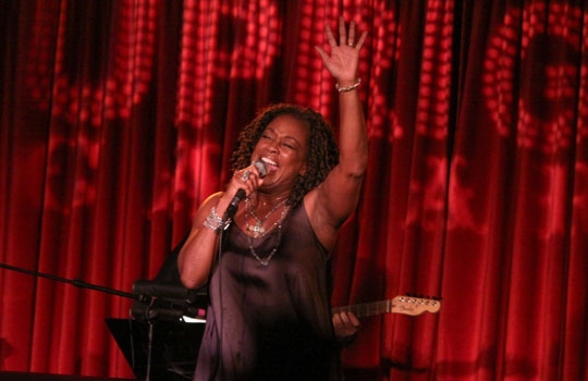 Yvette Cason performs at Upright Cabaret's 