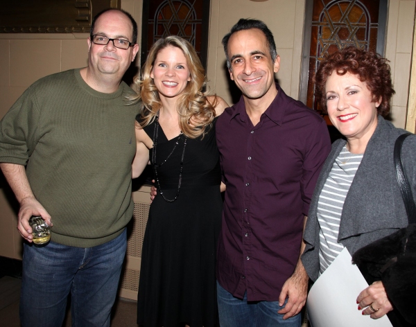 Brad Oscar & Kelli O'Hara & David Pittu & Judy Kaye  Photo