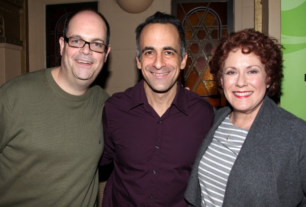 Brad Oscar & David Pittu & Judy Kaye Photo