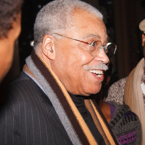 Photo Coverage: James Earl Jones Visits THE SCOTTSBORO BOYS Image