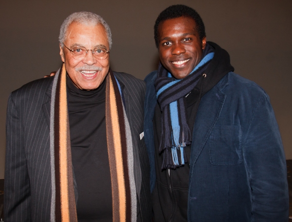 Photo Coverage: James Earl Jones Visits THE SCOTTSBORO BOYS Image