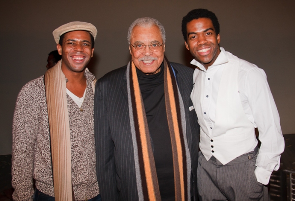 Photo Coverage: James Earl Jones Visits THE SCOTTSBORO BOYS Image