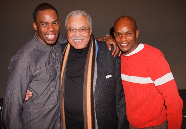 Photo Coverage: James Earl Jones Visits THE SCOTTSBORO BOYS Image