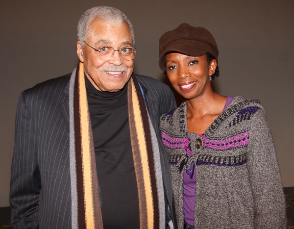 Photo Coverage: James Earl Jones Visits THE SCOTTSBORO BOYS Image